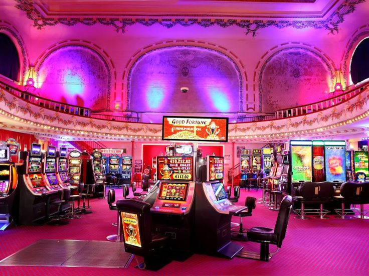 Machines à sous d'un casino